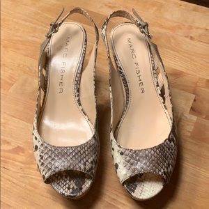 Marc Fisher wedge sandal